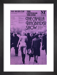 The Camilla Ringbinder Show 1977 Print