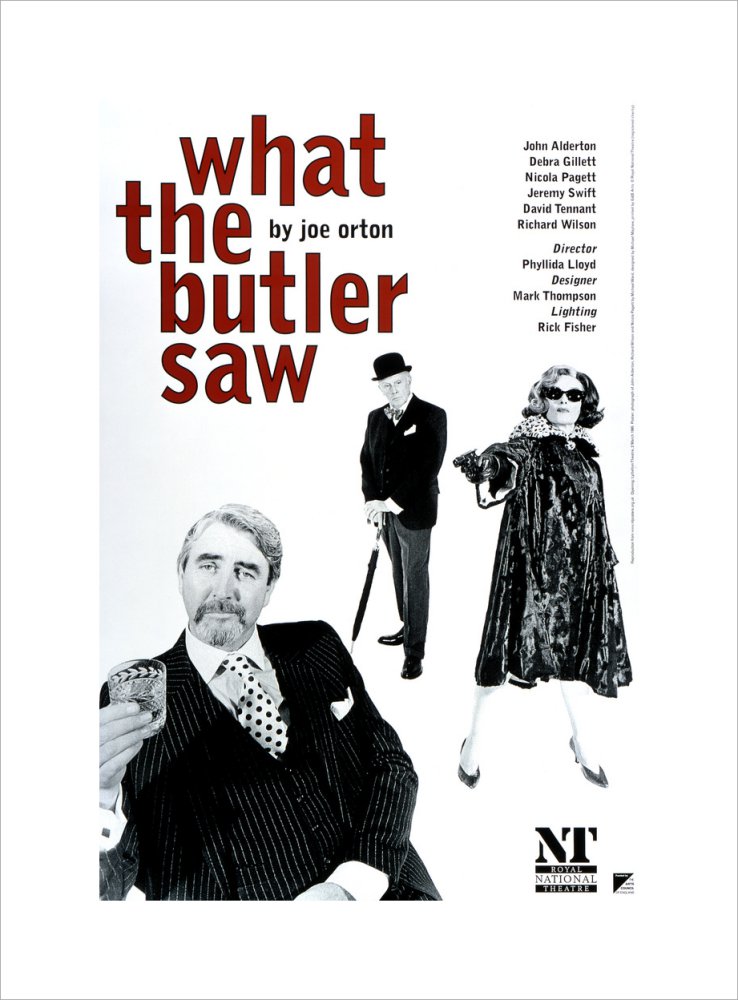 What the Butler Saw 1995 Print