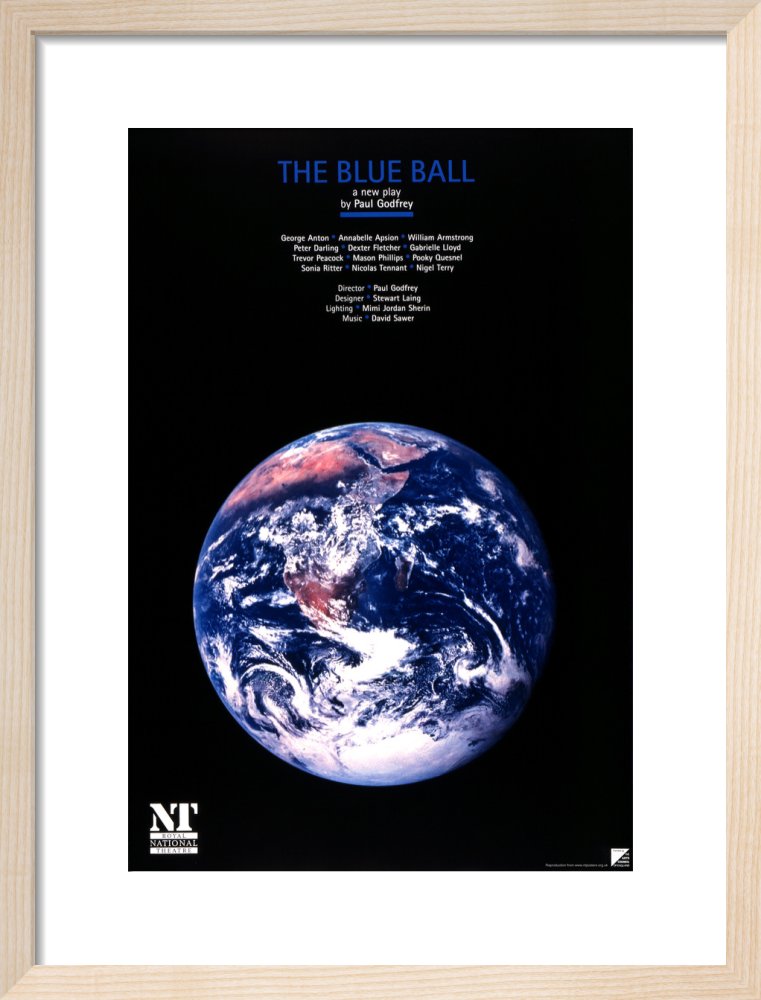 The Blue Ball Custom Print