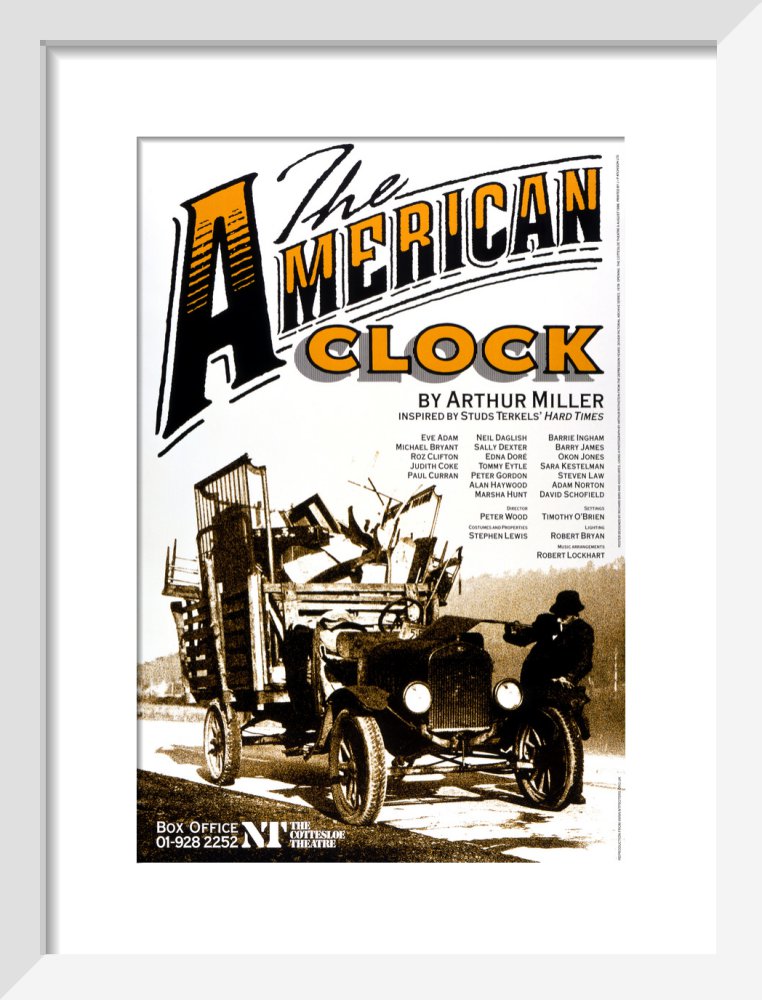 The American Clock Custom Print