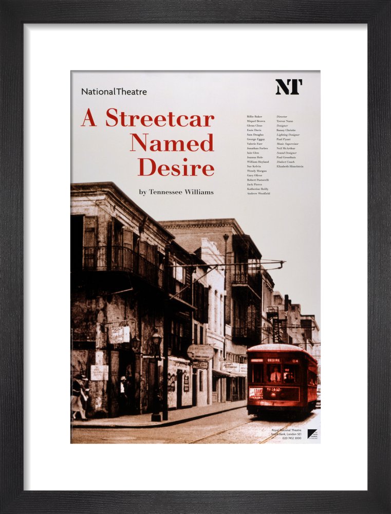 a streetcar named desire poster