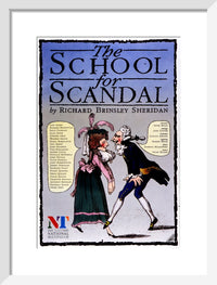 The School for Scandal 1972 Print