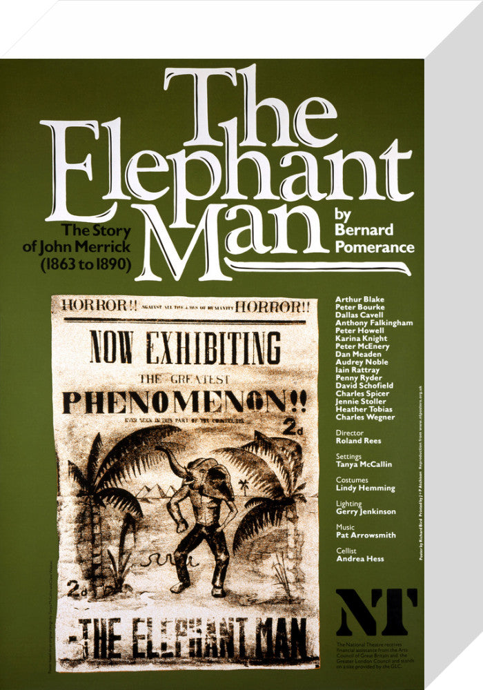The Elephant Man Custom Print