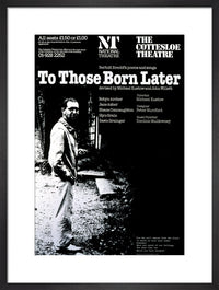 To Those Born Later Print