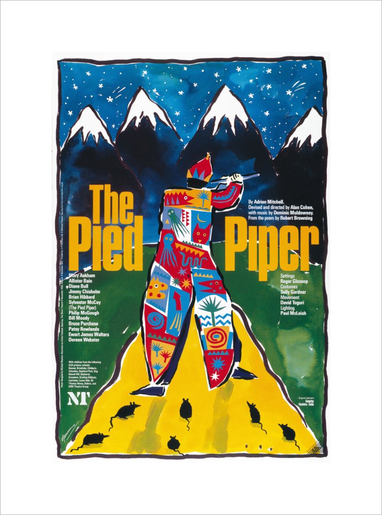 The Pied Piper 1986 Print