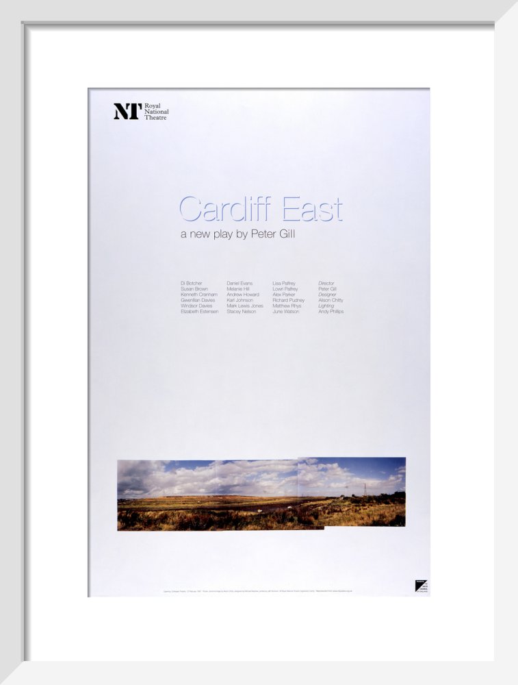 Cardiff East Custom Print