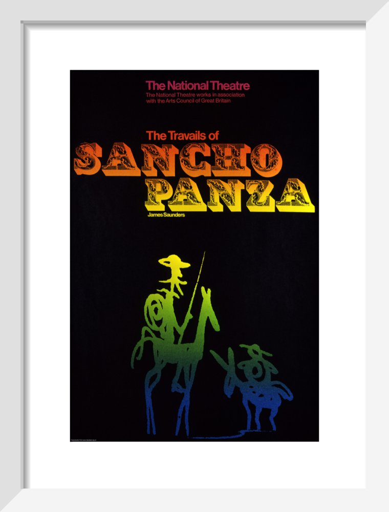 The Travails of Sancho Panza 1969 Print