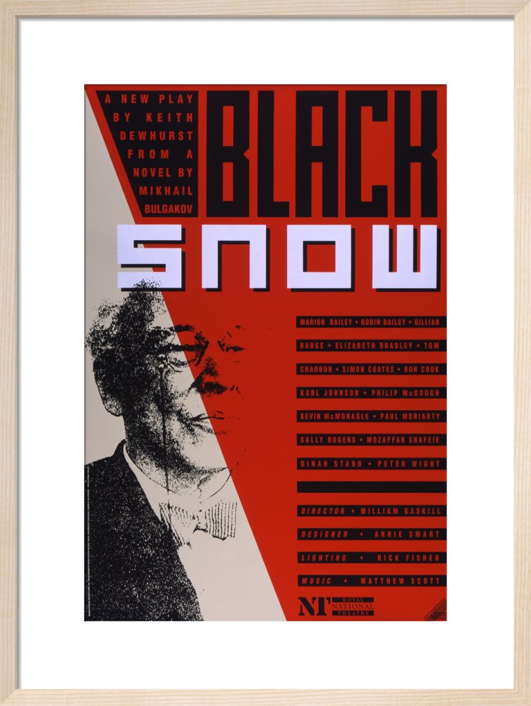 Black Snow Custom Print