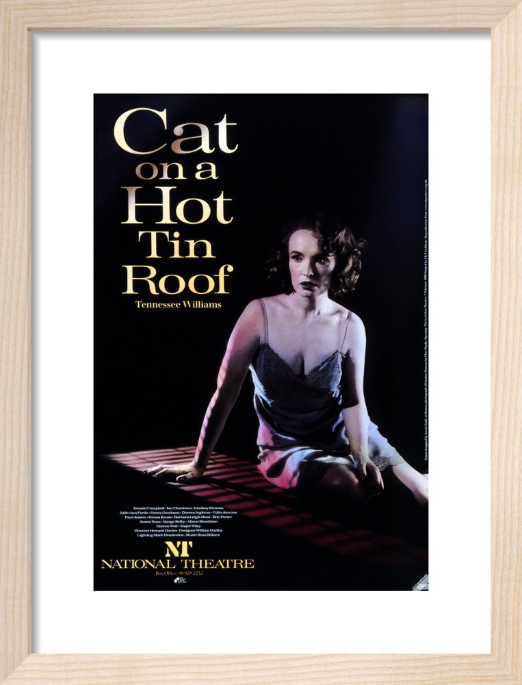 Cat on a Hot Tin Roof 1988 Print