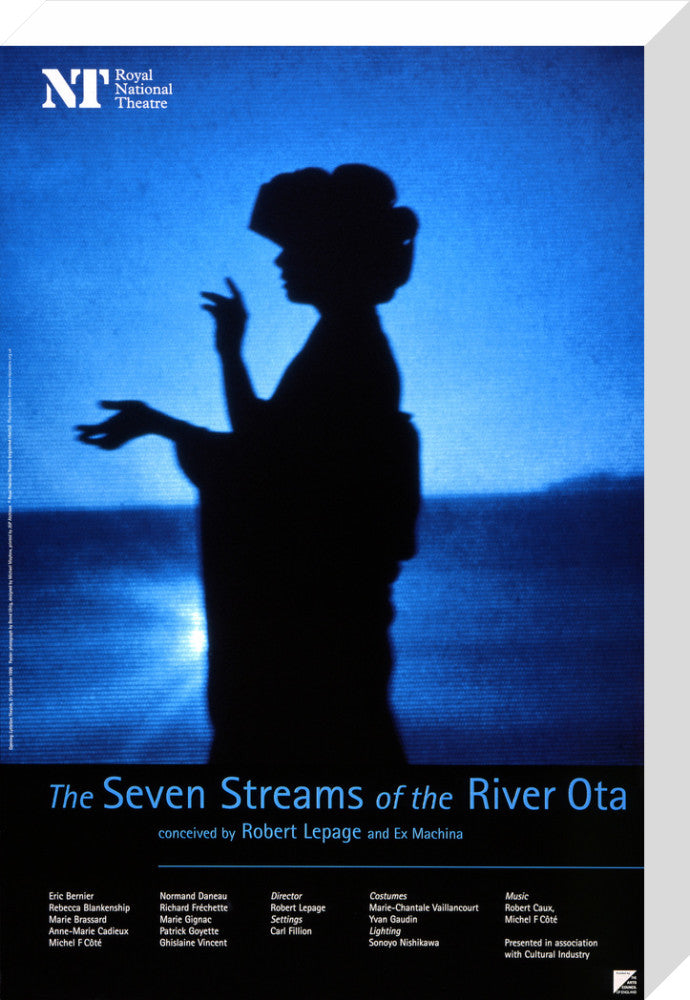 The Seven Streams of the River Ota Custom Print