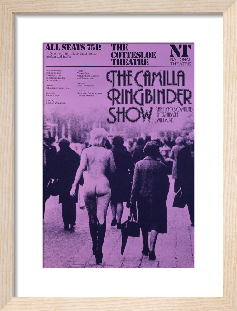 The Camilla Ringbinder Show 1977 Print