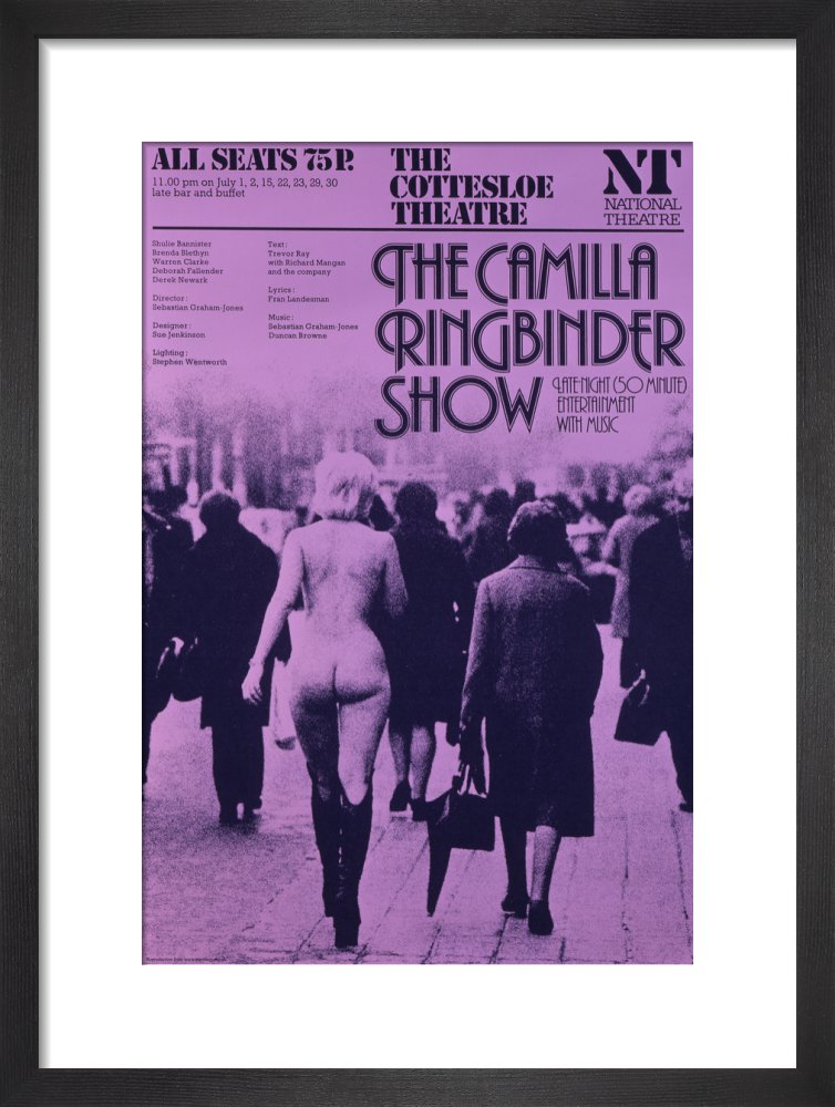 The Camilla Ringbinder Show 1977 Print