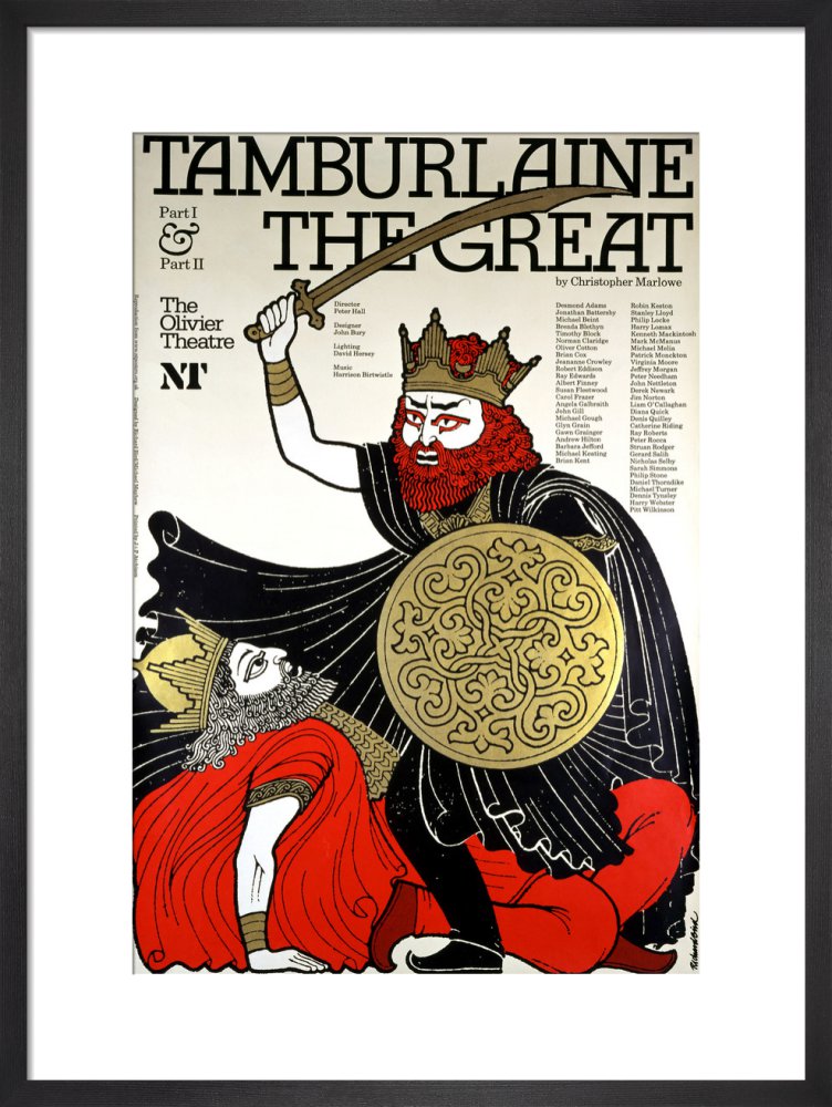 Tamburlaine the Great Custom Print