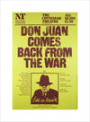 Don Juan Comes Back from the War 1978 Print