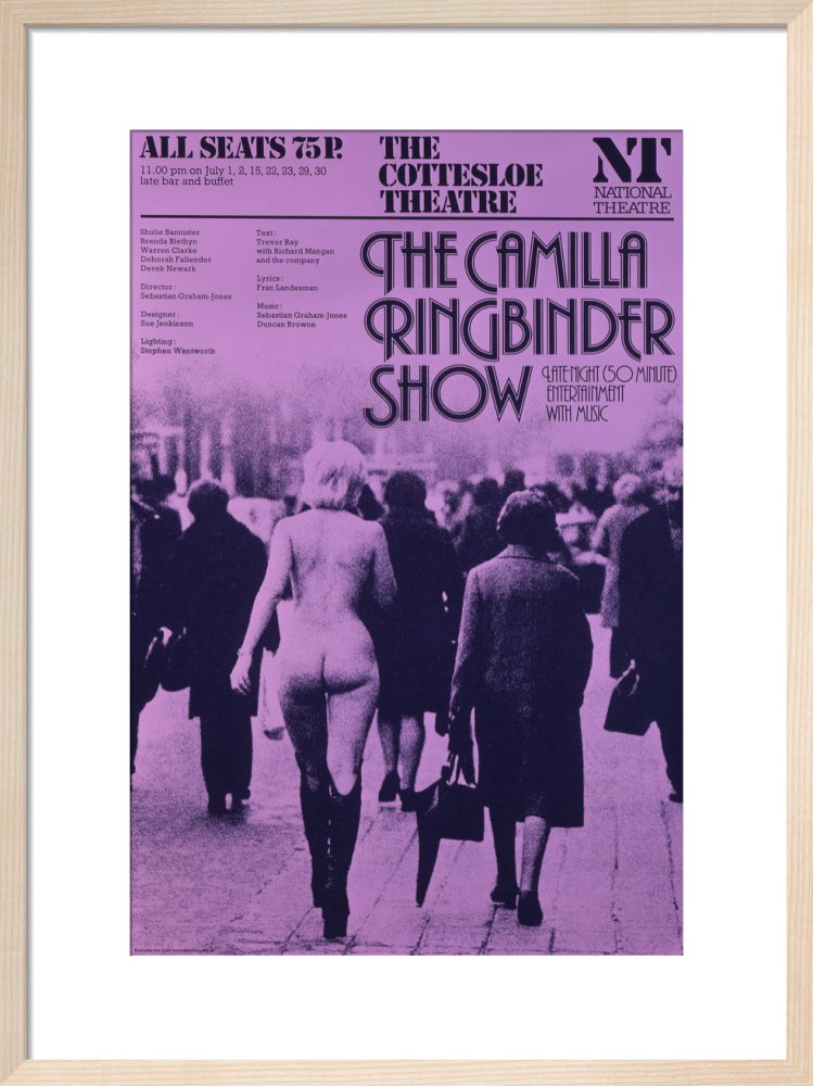 The Camilla Ringbinder Show 1977 Print