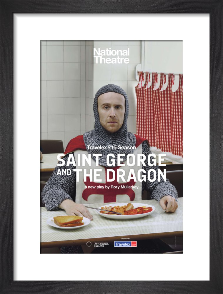 Saint George and the Dragon Print