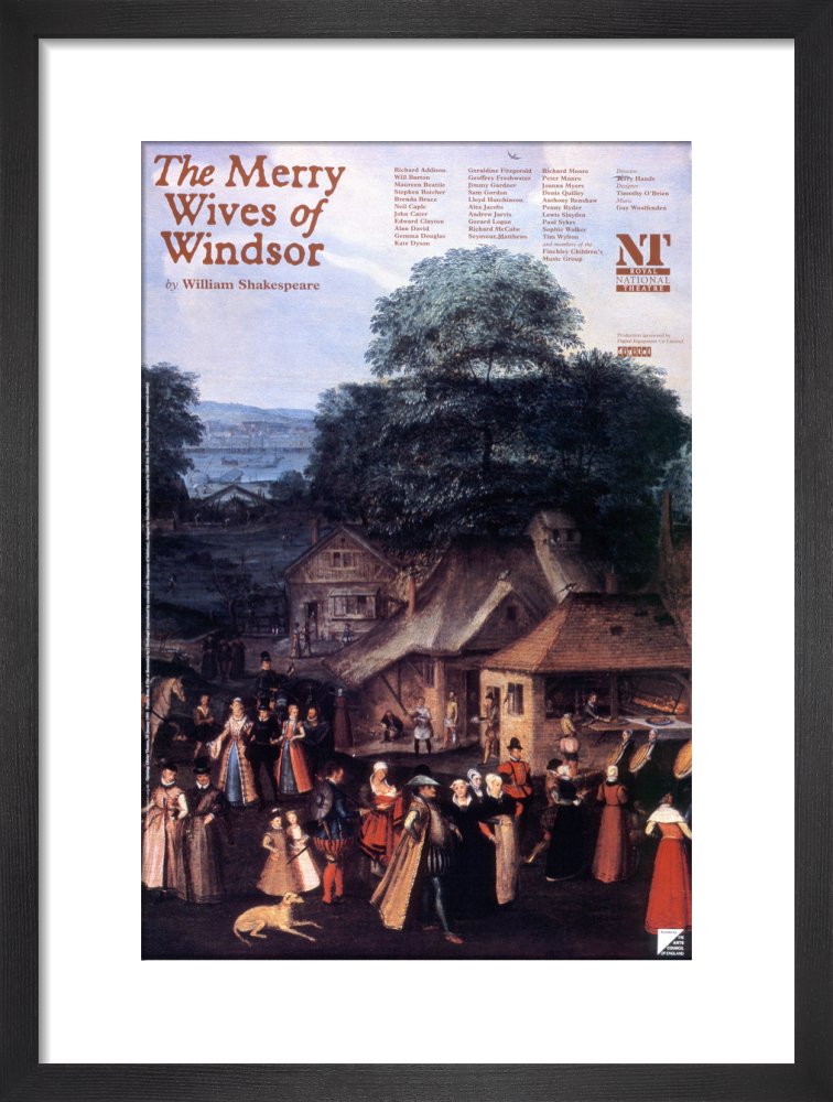 The Merry Wives of Windsor Custom Print