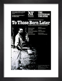 To Those Born Later Print