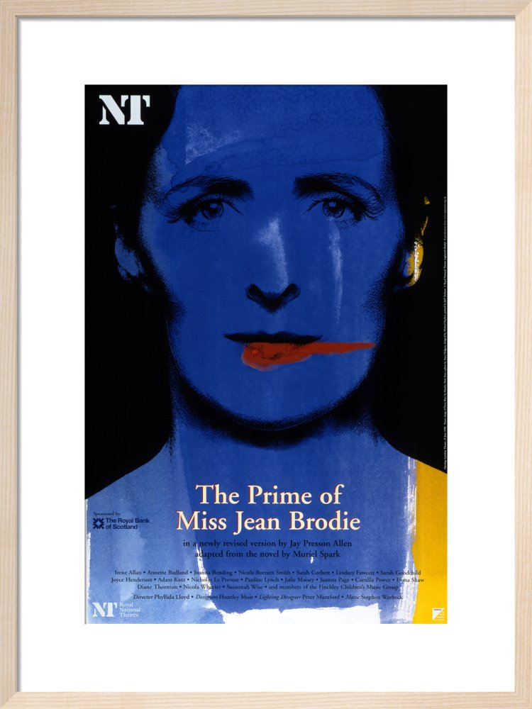 The Prime of Miss Jean Brodie Print National Theatre Shop