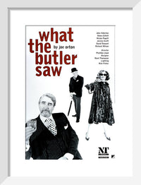 What the Butler Saw Custom Print