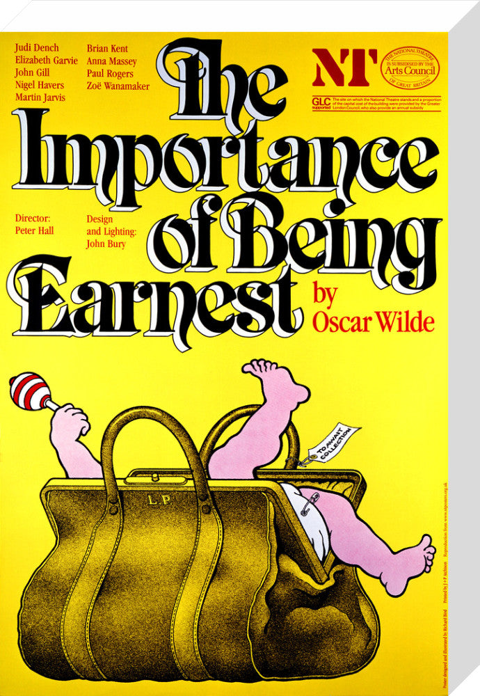 The Importance of Being Earnest Custom Print
