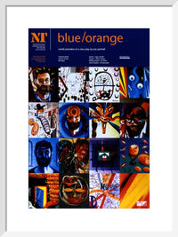 Blue/Orange Custom Print