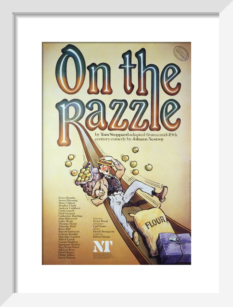 On the Razzle Custom Print