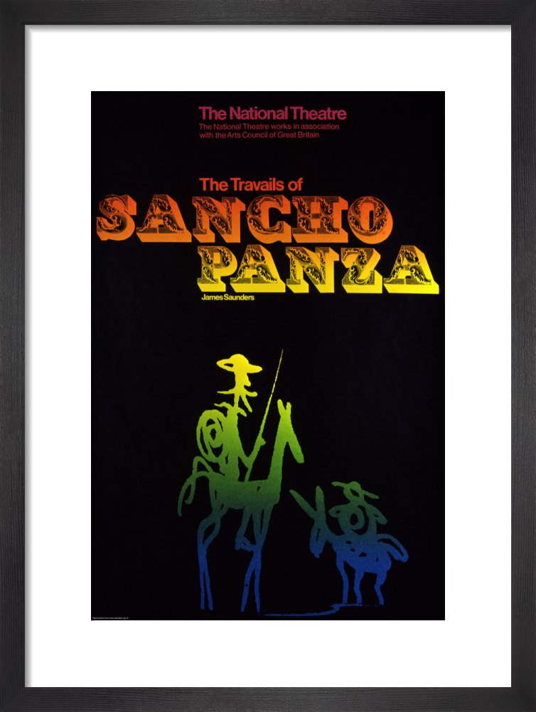 The Travails of Sancho Panza 1969 Print