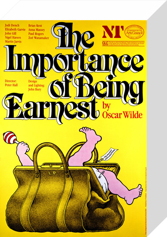 The Importance of Being Earnest Custom Print