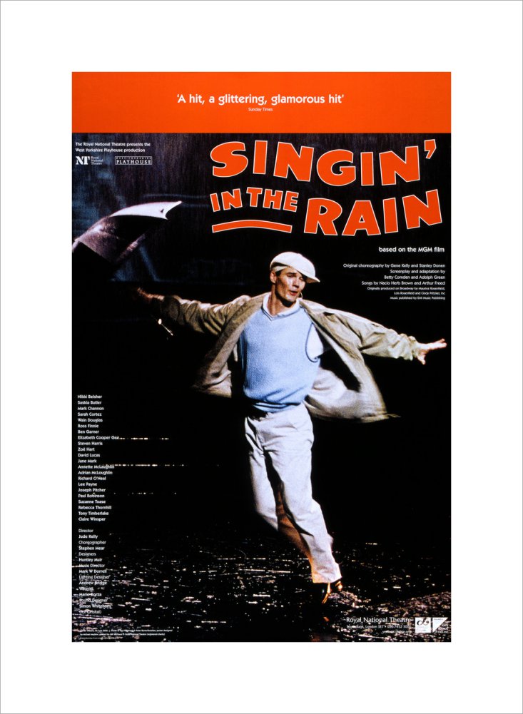 Singin' in the Rain Custom Print
