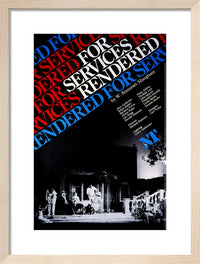 For Services Rendered 1979 Print