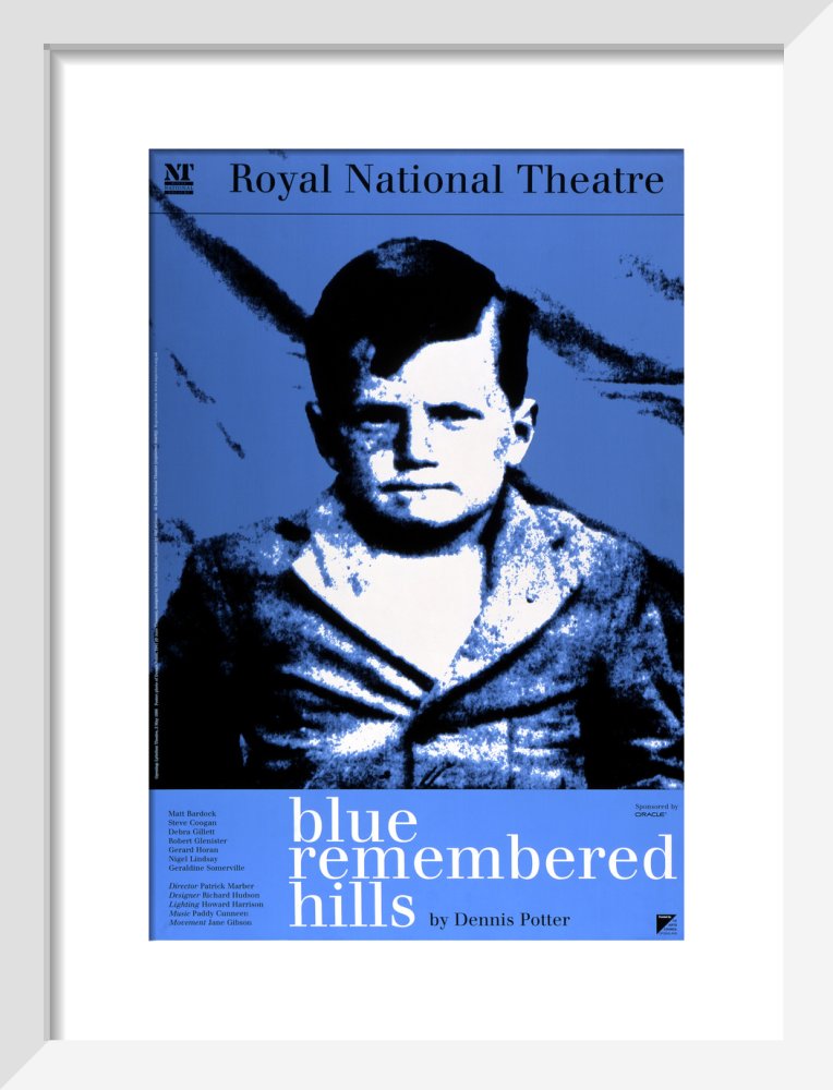 Blue Remembered Hills Custom Print