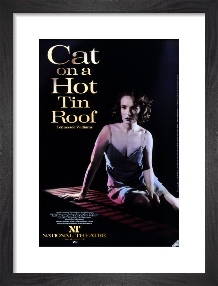 Cat on a Hot Tin Roof 1988 Print