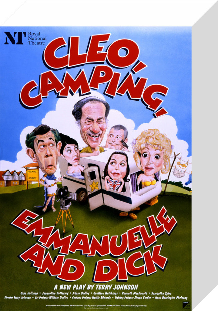 Cleo, Camping, Emmanuelle and Dick Custom Print