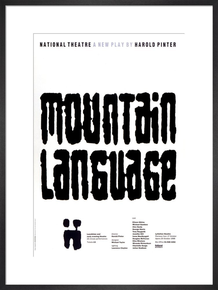 Mountain Language Print