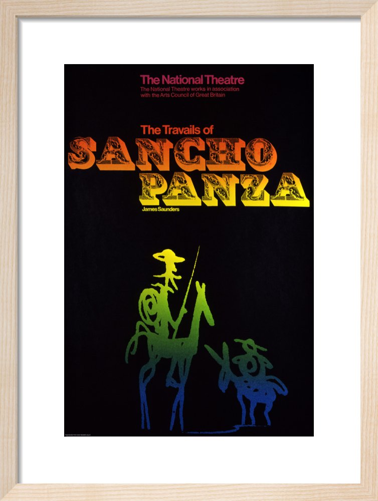 The Travails of Sancho Panza 1969 Print