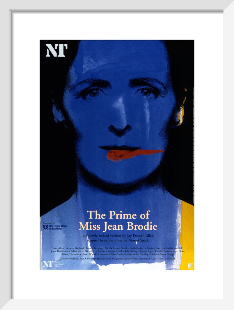 The Prime of Miss Jean Brodie Print National Theatre Shop