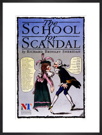 The School for Scandal 1972 Print