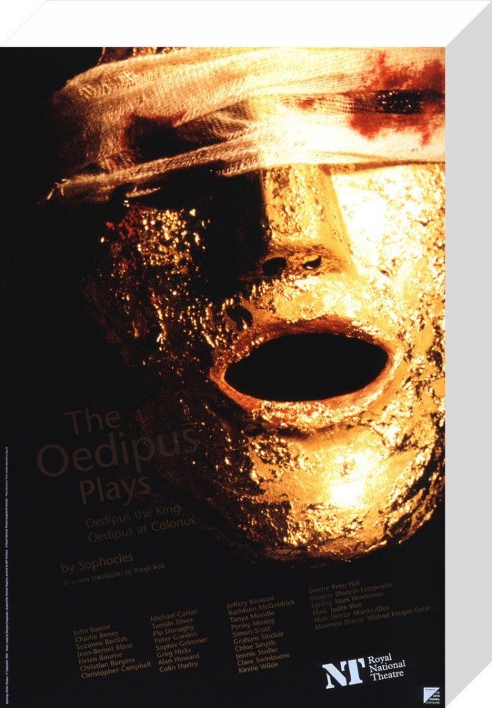 The Oedipus Plays: Oedipus the King; Oedipus at Colonus Custom Print
