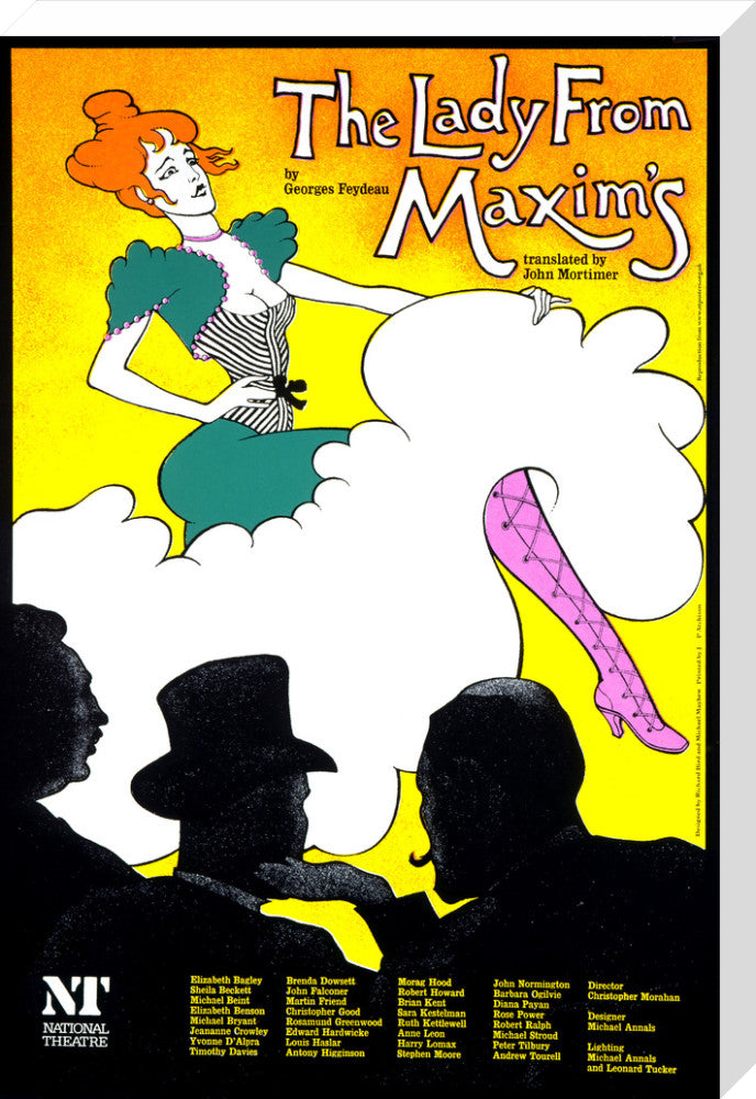 The Lady from Maxim's Custom Print