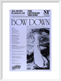 Bow Down 1977 Print