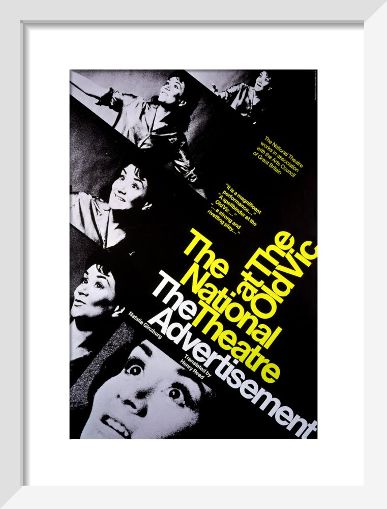 The Advertisement 1968 Print