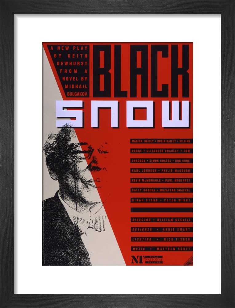 Black Snow 1991 Print