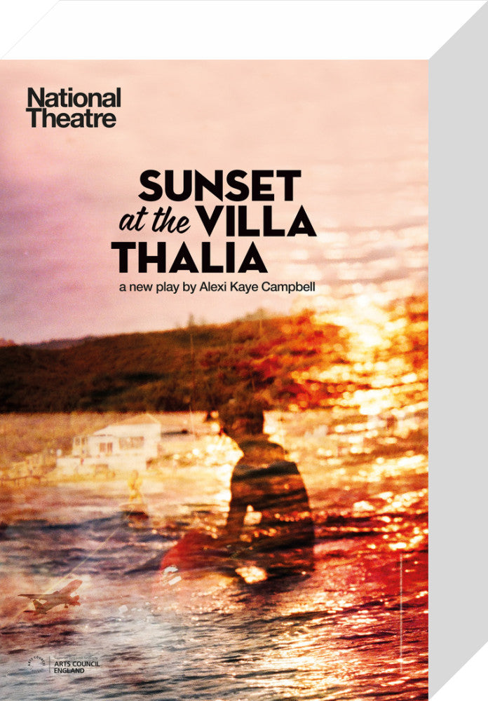 Sunset at the Villa Thalia Print