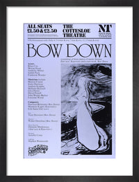 Bow Down 1977 Print