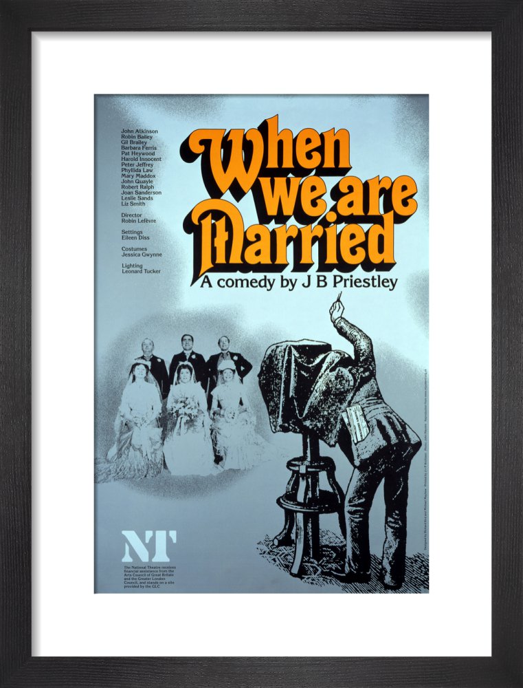 When We Are Married Custom Print