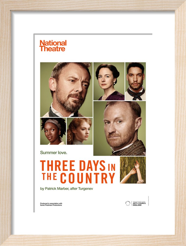 Three Days in the Country Custom Print