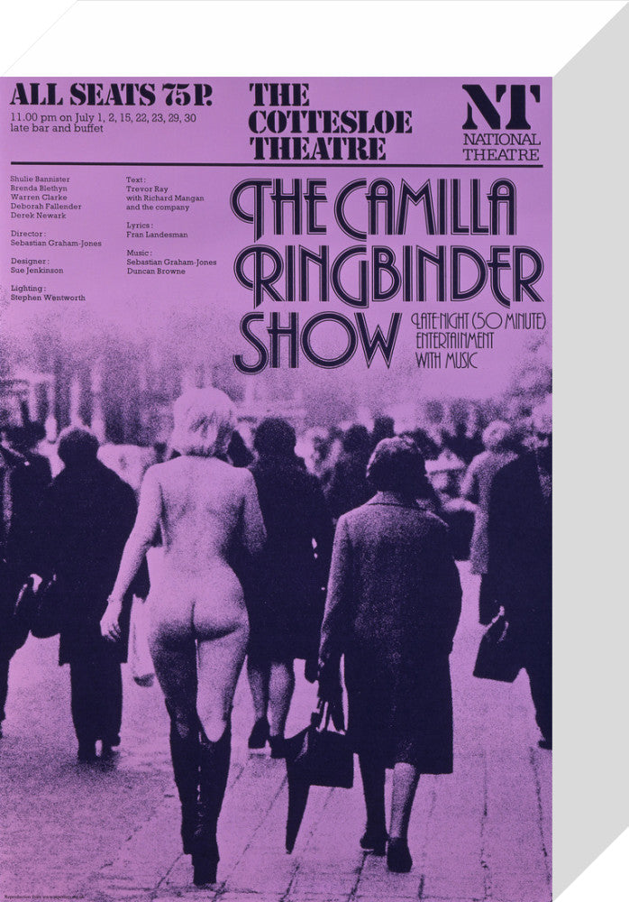 The Camilla Ringbinder Show 1977 Print