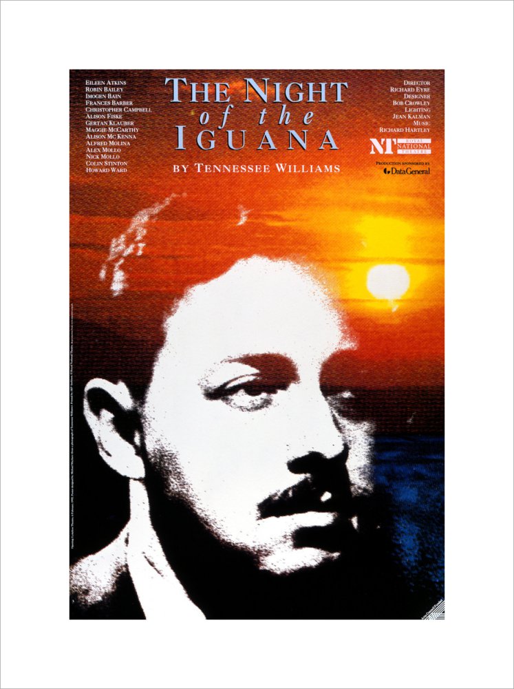 The Night of the Iguana 1992 Print