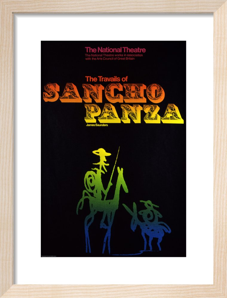 The Travails of Sancho Panza 1969 Print